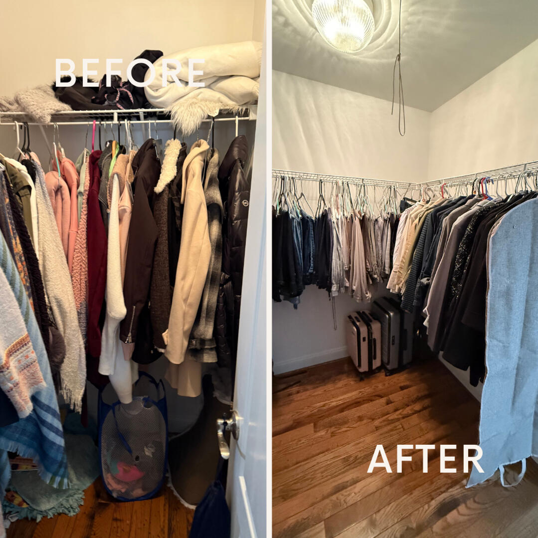 Closet Organzing Closet Organzing