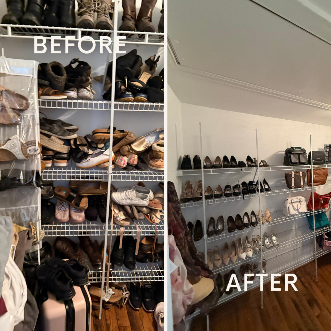 Closet Reset Closet organizing